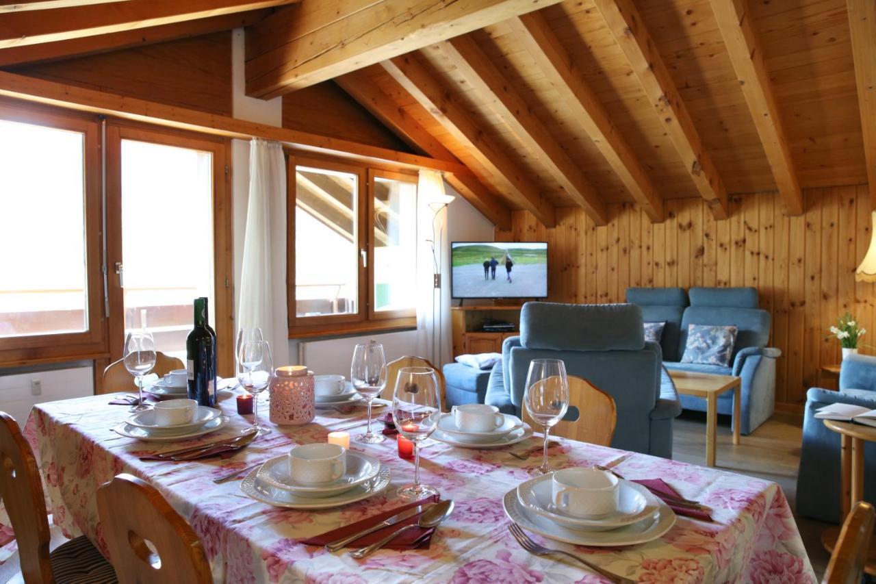 Monte Rosa Taesch, Apartments Mit Wellness Bereich Экстерьер фото
