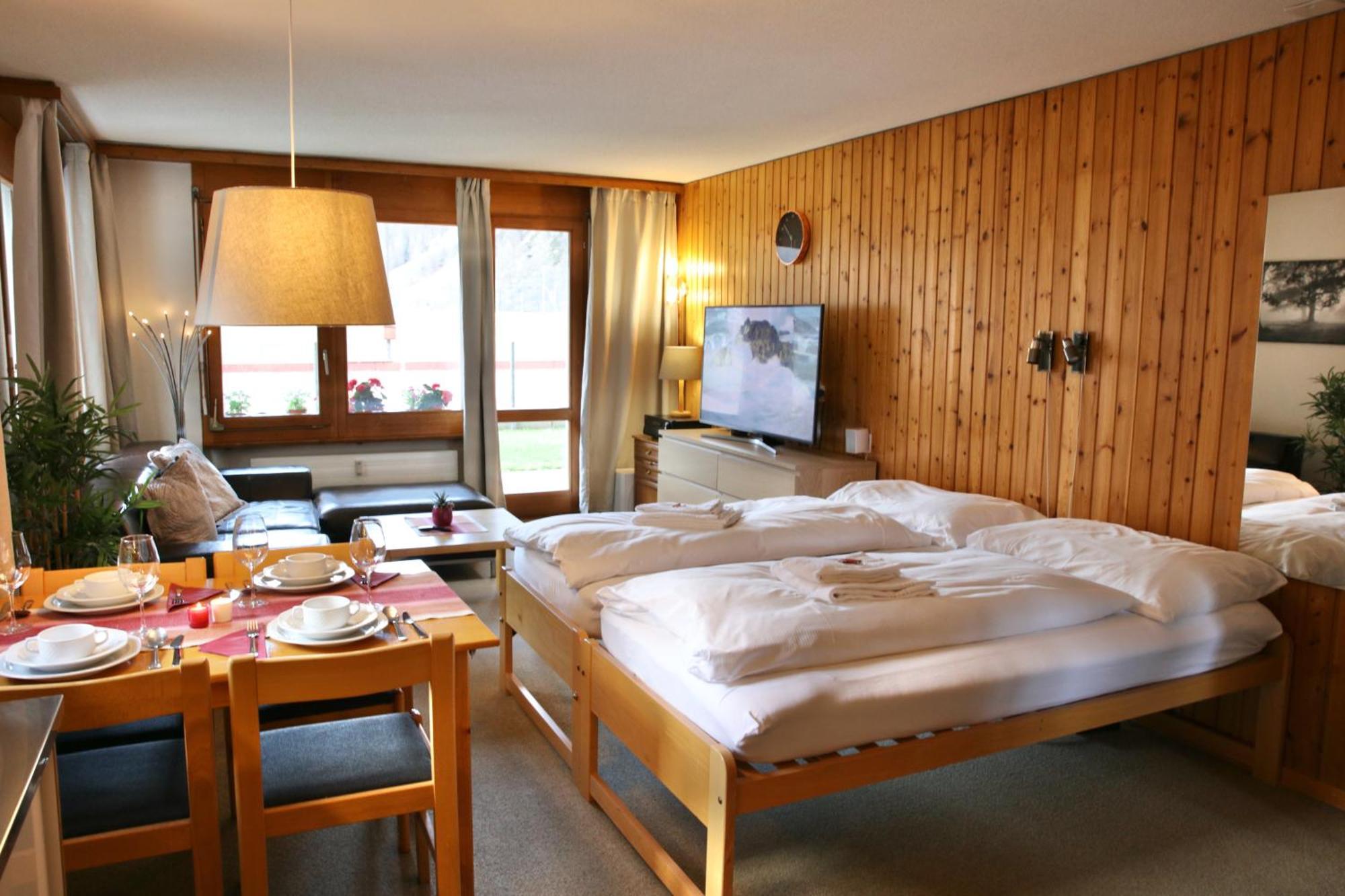 Monte Rosa Taesch, Apartments Mit Wellness Bereich Экстерьер фото